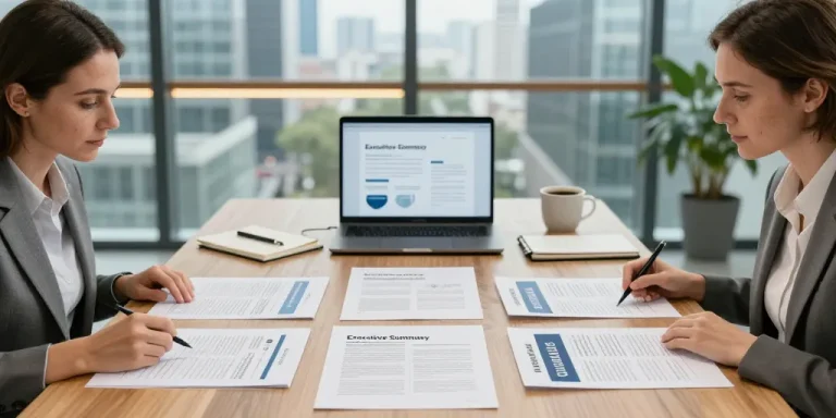 exemple executive summary